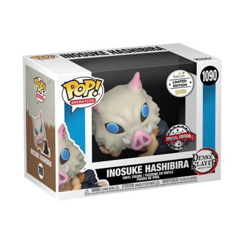 Demon Slayer Funko POP Vinyl Figures 1090 Inosuke Hashibira 9 cm - SPECIAL EDITION