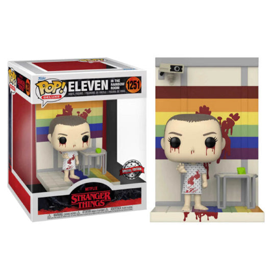 Stranger Things Funko POP! TV Moment Vinyl Figure 1251 Eleven in the Rainbow Room 9cm - SPECIAL EDITION