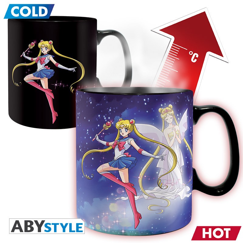 ABYMUG406 - SAILOR MOON - TAZZA HEAT CHANGE 460ML - SAILOR CHIBI