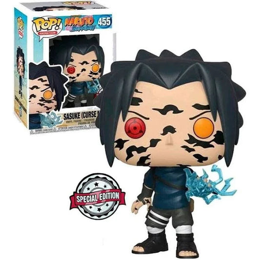 Naruto Shippuden Funko POP! Animation Vinyl Figure 455 Sasuke Curse Mark 9 cm - SPECIAL EDITION