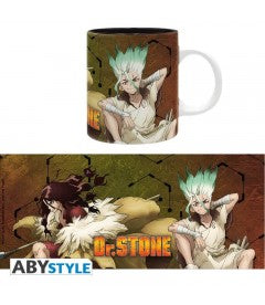 ABYMUG828 - DR STONE - TAZZA 320ML - TSUKASA & SENKU