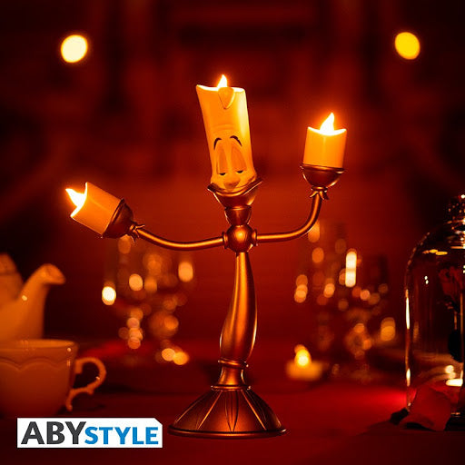 ABYLIG016 - DISNEY: THE BEAUTY & THE BEAST - LAMPADA LUMIERE