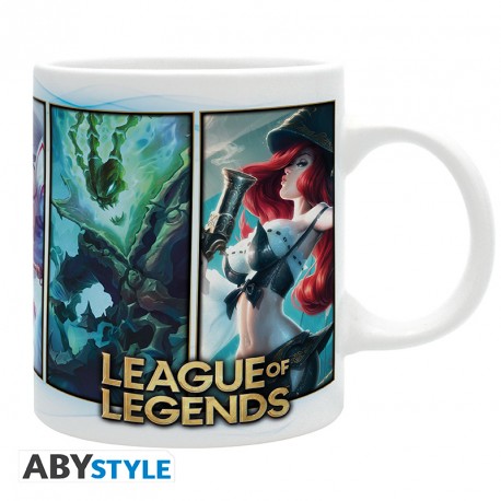 ABYMUG888 - LEAGUE OF LEGENDS - TAZZA 320ML - CHAMPIONS