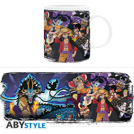 ABYMUGA049 - ONE PIECE - TAZZA 320ML - WANO RAID