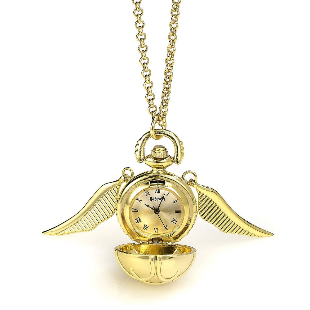 Collana orologio Harry Potter Boccino d'oro (placcato oro)