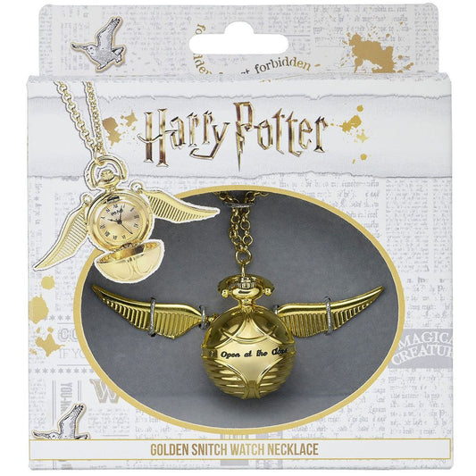 Collana orologio Harry Potter Boccino d'oro (placcato oro)
