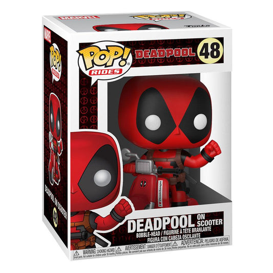 Deadpool Funko POP! Rides Vinyl Figure 48 Deadpool & Scooter 9 cm