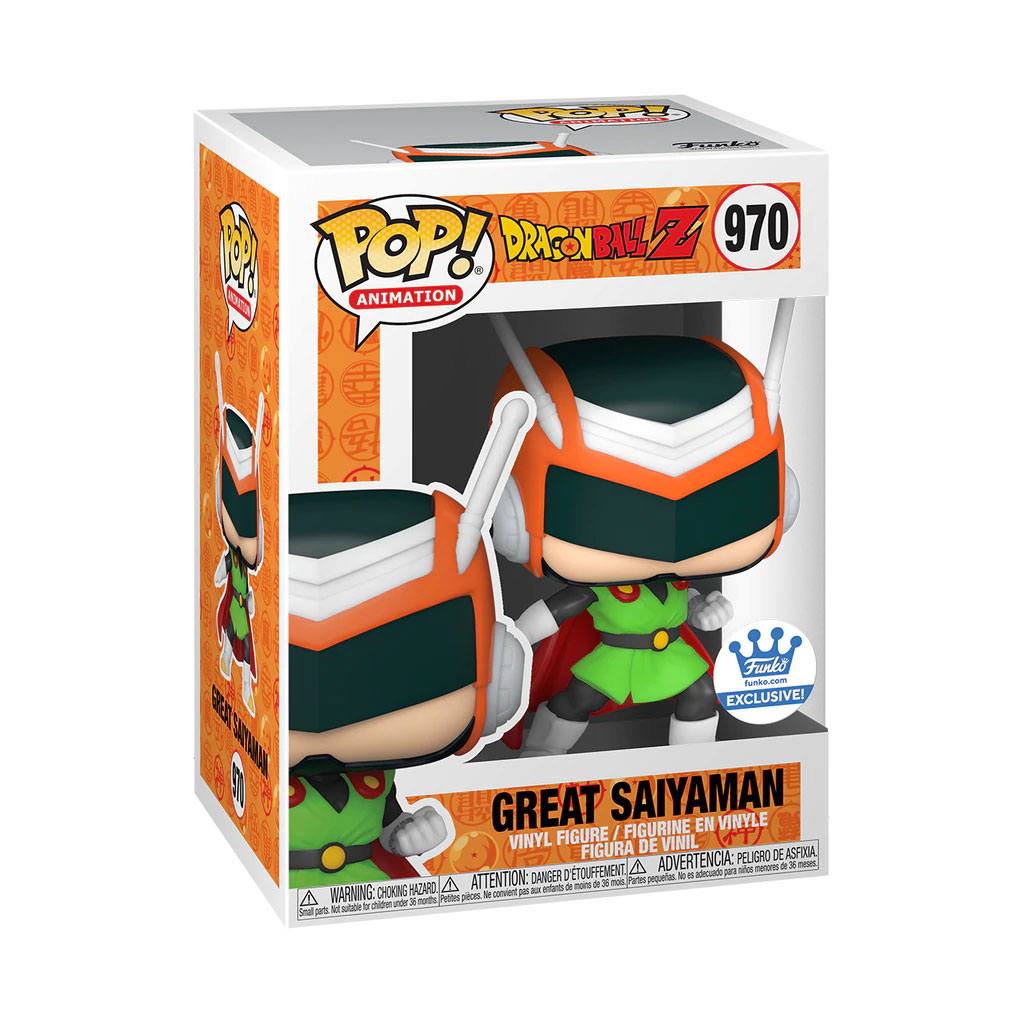 Dragon Ball Z Funko POP! Animation Vinyl Figure 970 Great Saiyaman Exclusive 9 cm