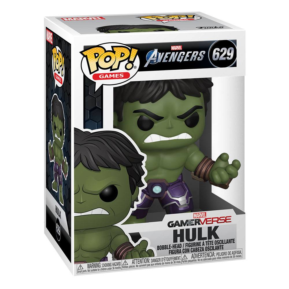 Marvel's Avengers (2020 video game) POP! Marvel Vinyl Figure 629 Hulk 9 cm
