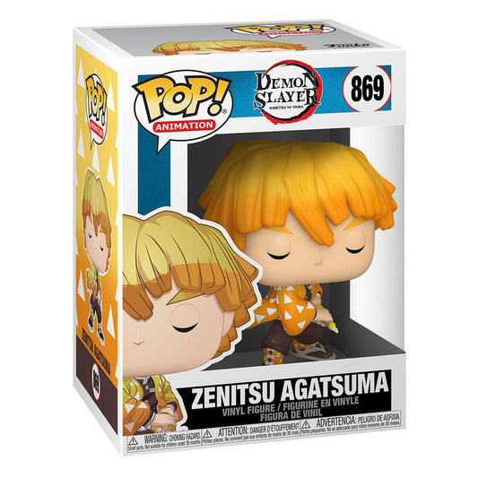 Demon Slayer POP! Animation Vinyl Figure 869 Zenitsu Agatsuma 9 cm