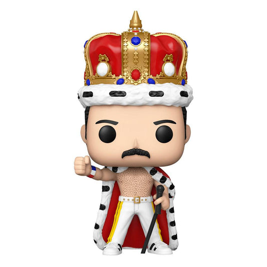 Queen Funko POP! Rocks Vinyl Figure 184 Freddie Mercury King 9 cm