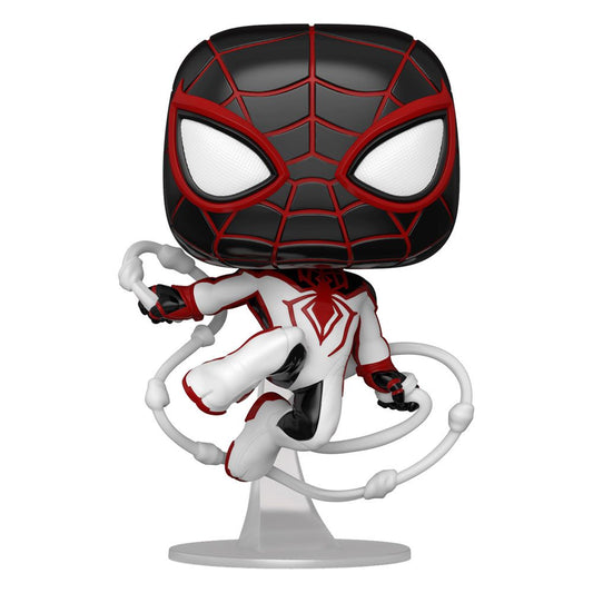 Marvel's Spider-Man Funko POP! Games Vinyl Figure Miles Morales Track Suit 9 cm