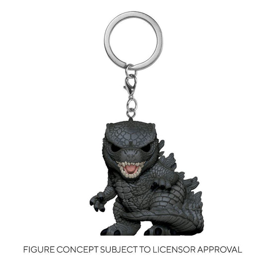 Godzilla Vs Kong Pocket Funko POP! Vinyl Keychains 4 cm Godzilla