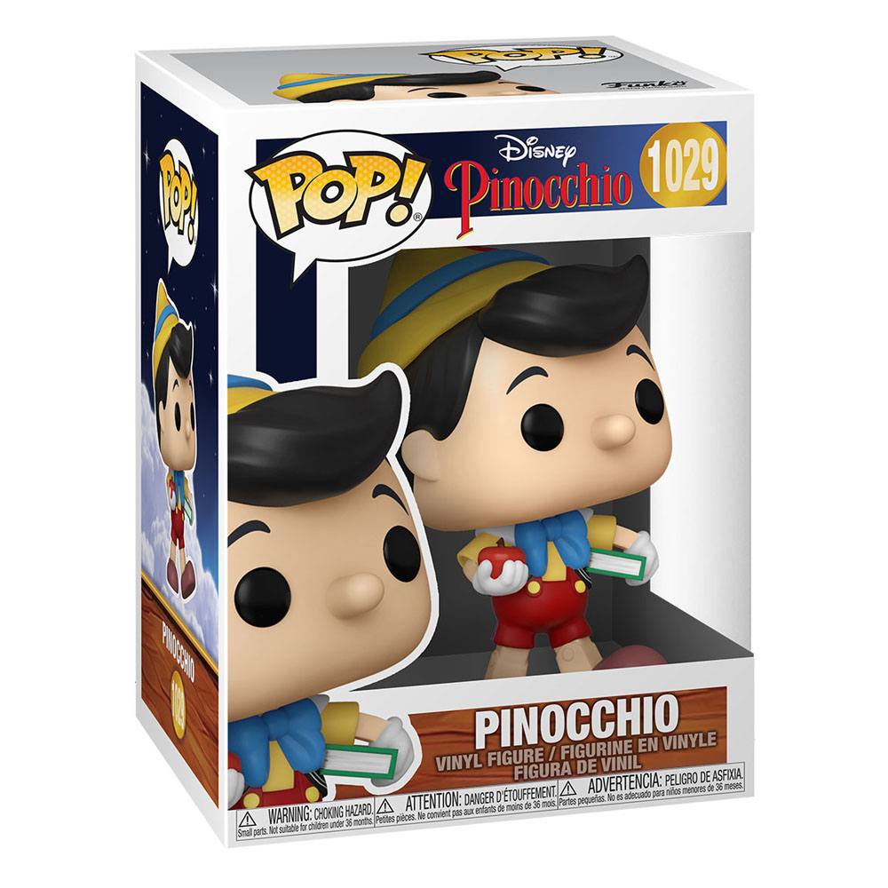 Pinocchio 80th Anniversary Funko POP! Disney Vinyl Figure 1029 School Bound Pinocchio 9 cm