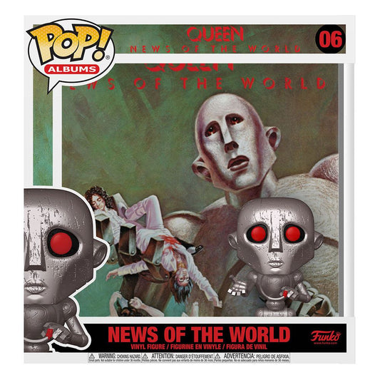 Queen POP! Albums Vinyl Figure 06 News of the World 9 cm
