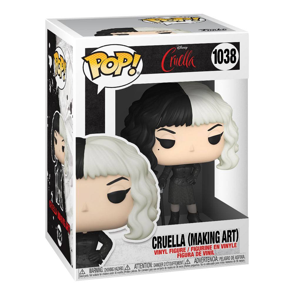 Cruella POP! Disney Vinyl Figure 1039 Cruella (Making Art) 9 cm