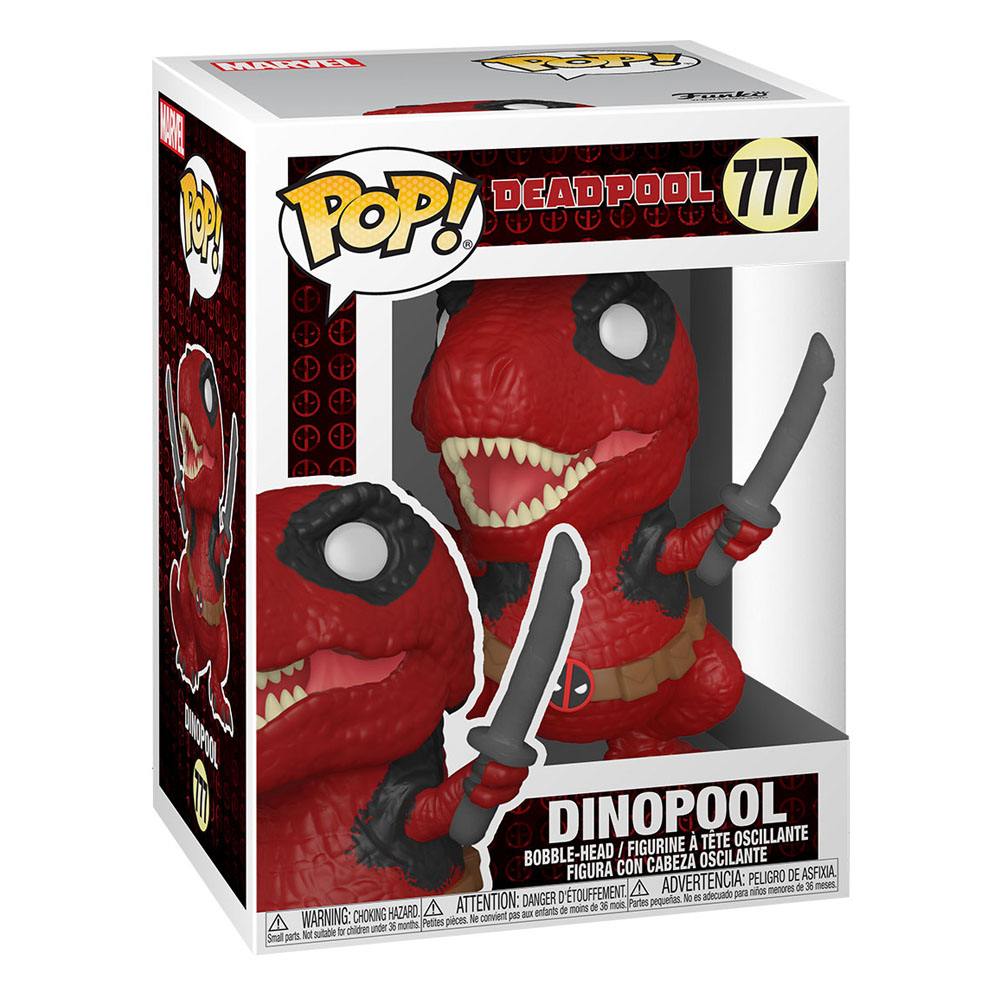 Marvel Deadpool 30th Anniversary POP! Vinyl Figure 777 Dinopool 9 cm