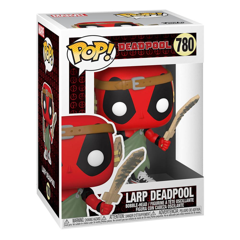 Marvel Deadpool 30th Anniversary POP! Vinyl Figure 780 Larp Deadpool 9 cm