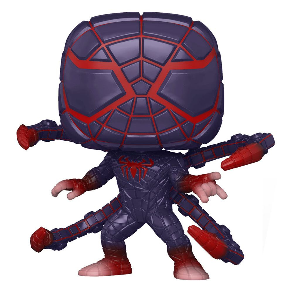 Marvel 's Spider-Man Funko POP! Games Vinyl Figure 773 Miles Morales PM Suit 9 cm