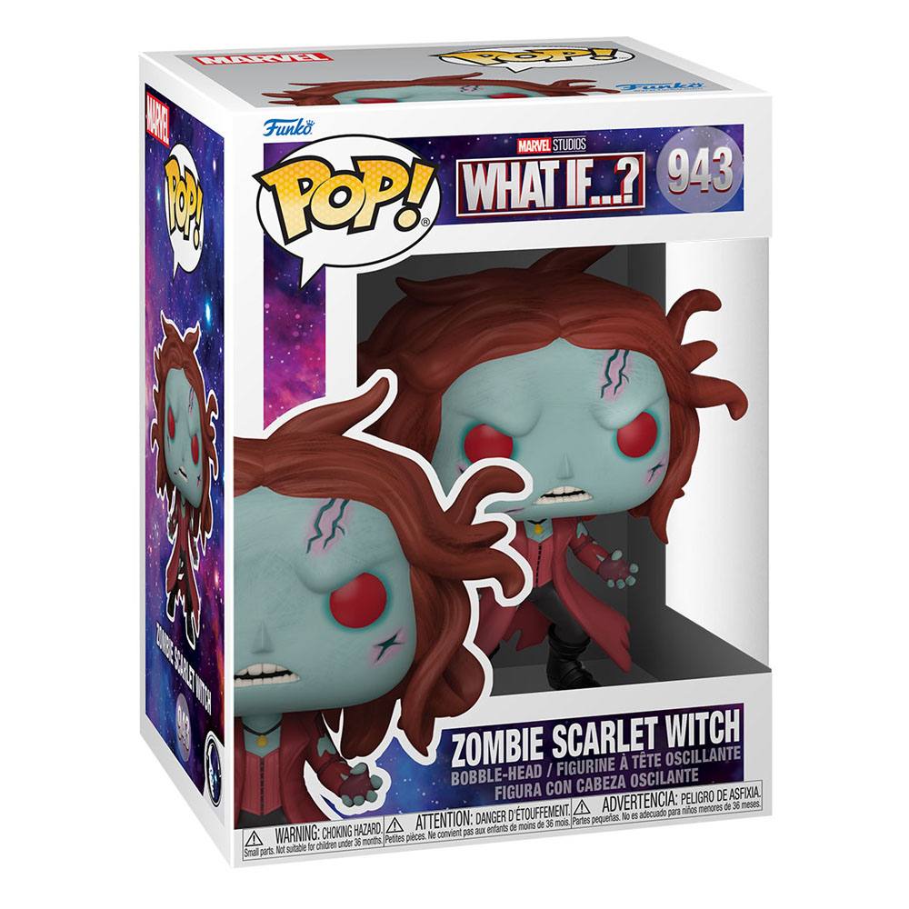 Marvel What If...? funko POP! TV Vinyl Figure 943 Zombie Scarlet Witch 9 cm