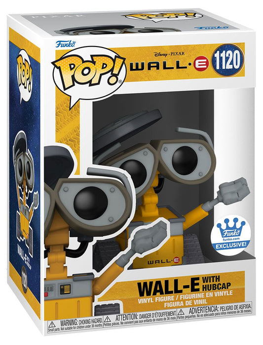 Wall-E Funko POP! Movies Vinyl Figure 1120 Wall-E with Hubcap 9 cm Exclusive