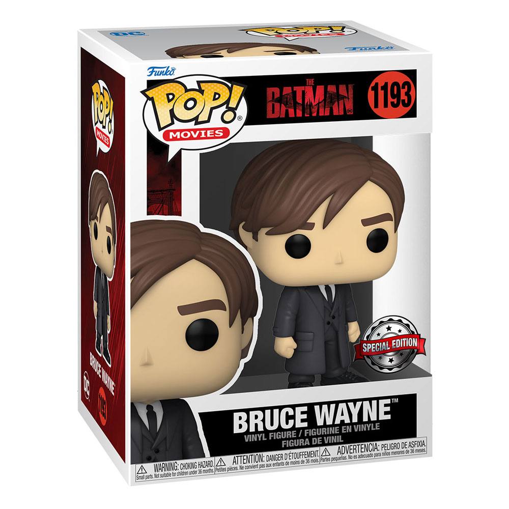 The Batman Funko POP! Vinyl Figure 1193 Bruce Wayne (Suit) 9 cm