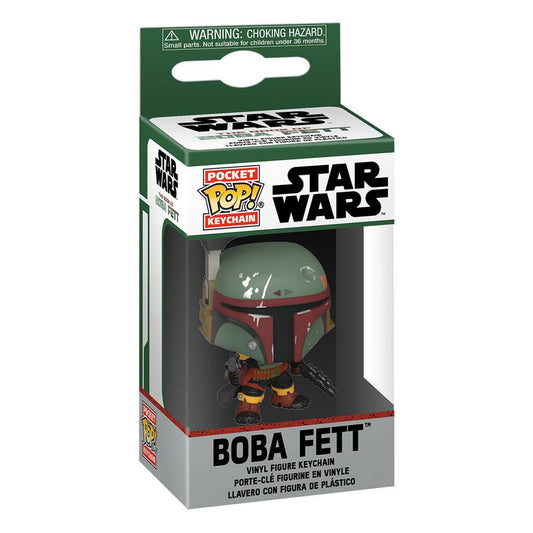 Star Wars The Book of Boba Fett Pocket Funko POP! Vinyl Keychains 4 cm