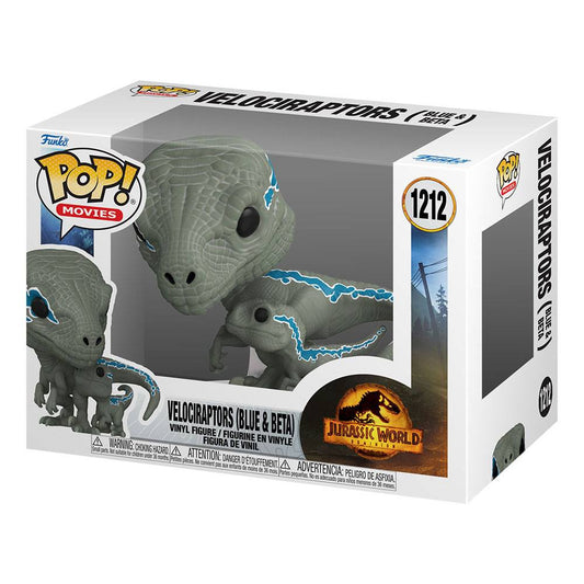 Jurassic World 3 Funko POP! Movies Vinyl Figure 1212 Blue & Beta 9 cm