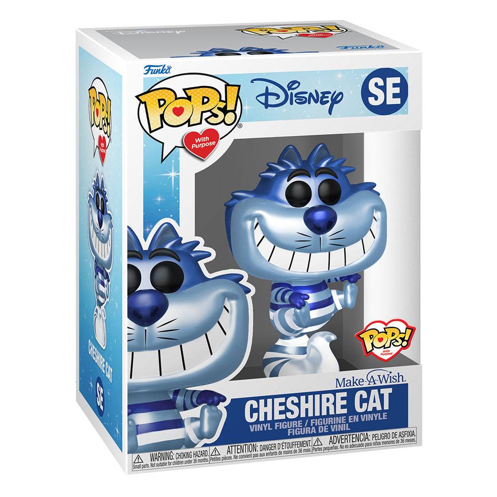 Disney Make a Wish 2022 Funko POP! Disney Vinyl Figure Cheshire Cat (Metallic) 9 cm