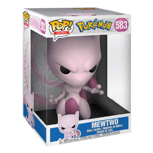 Pokemon Super Sized Jumbo Funko POP! Vinyl Figure 583 Mewtwo (EMEA) 25 cm