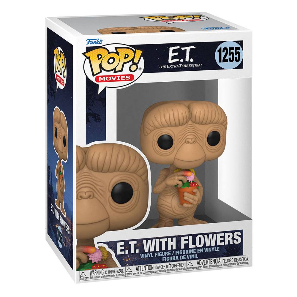E.T. the Extra-Terrestrial Funko POP! Vinyl Figure 1255 E.T. w/ flowers 9 cm