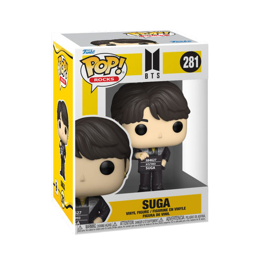 BTS FUNKO POP! Rocks Vinyl Figure 281 Butter Suga 9 cm