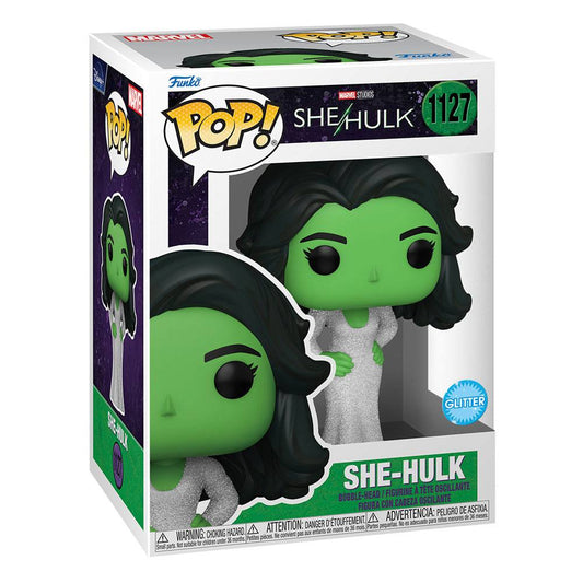 She-Hulk Funko POP! Vinyl Figure 1127 She Hulk Gala 9 cm - GLITTER