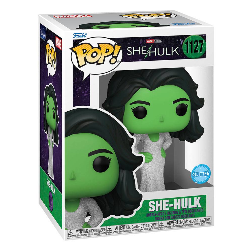 She-Hulk Funko POP! Vinyl Figure 1127 She Hulk Gala 9 cm - GLITTER