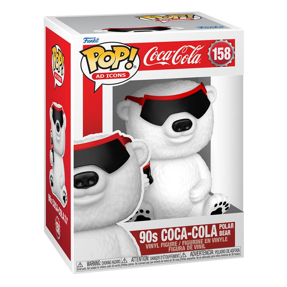 Coca-Cola Funko POP! Ad Icons Vinyl Figure 158 Polar Bear (90's) 9 cm