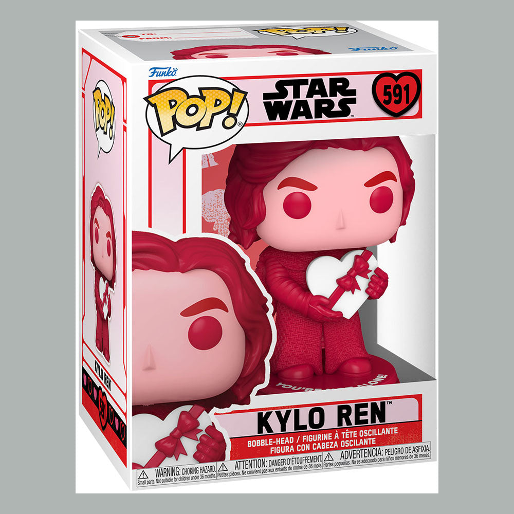 Star Wars Valentines Funko POP! Star Wars Vinyl Figure 591 Kylo Ren 9 cm