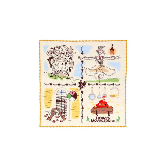 Studio Ghibli Mini Towels 25 x 25 cm Il castello errante di Howl  ASCIUGAMANO