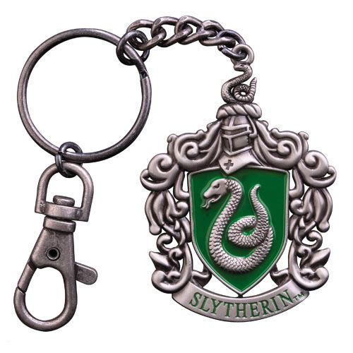 Noble Collection - Harry Potter Portachiavi in metallo Serpeverde
