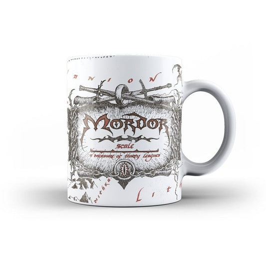 Lord of the Rings Mug Map of Mordor