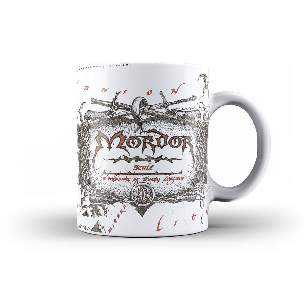 Lord of the Rings Mug Map of Mordor