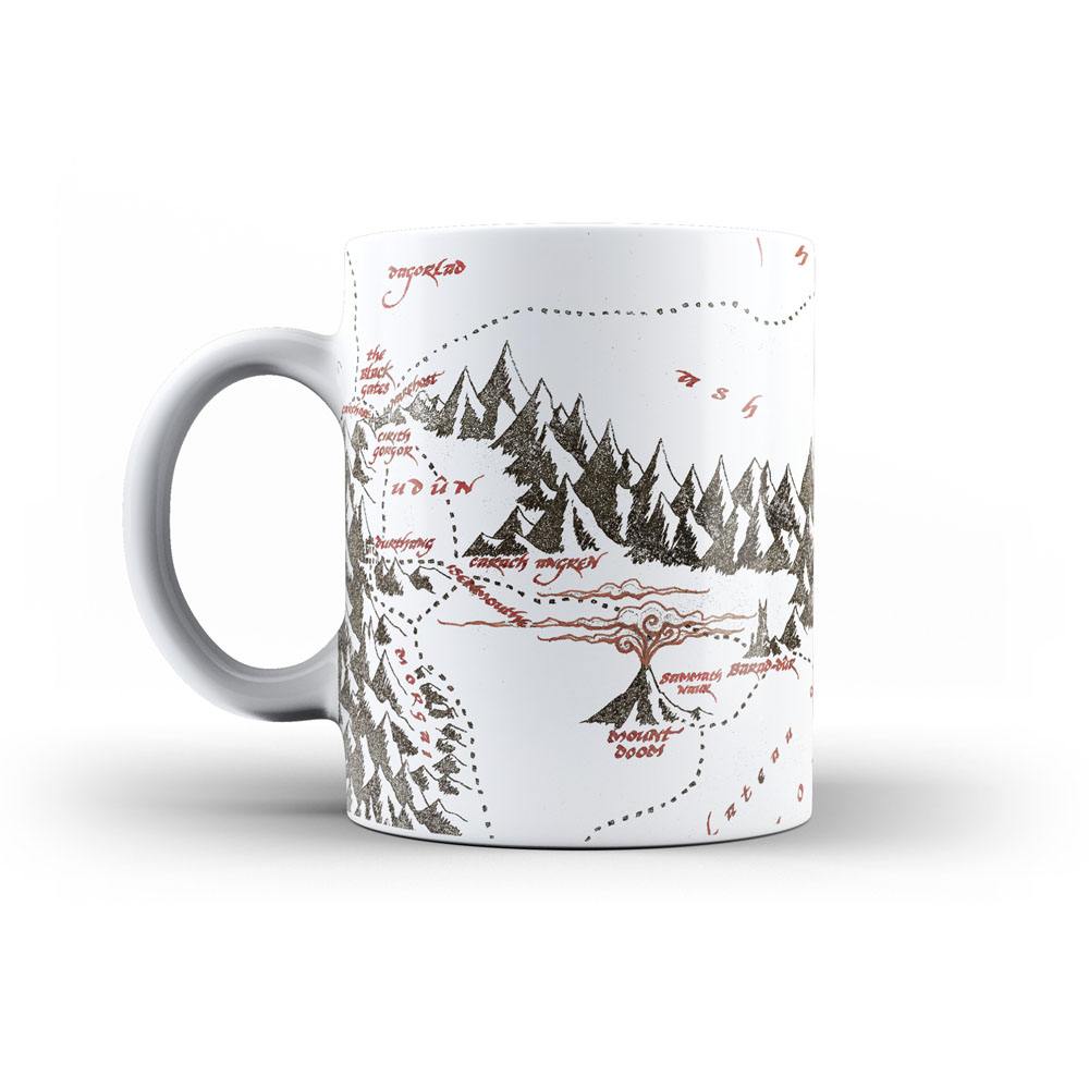 Lord of the Rings Mug Map of Mordor