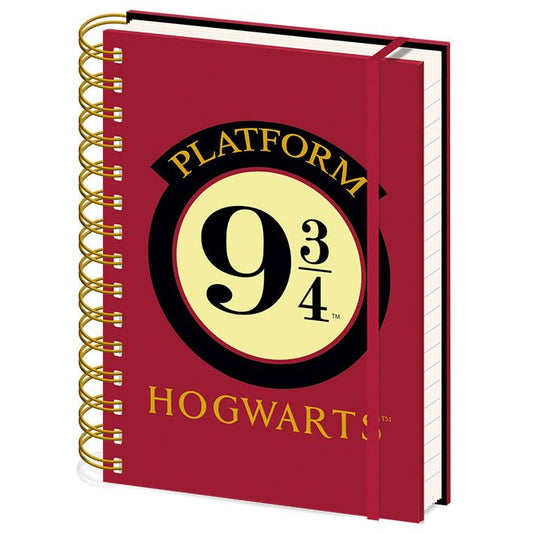 Harry Potter Taccuino Notebook A5 Piattaforma 9 3/4