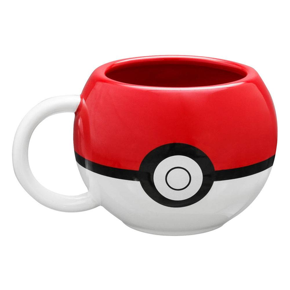 MG1137 - POKEMON POKEBALL CERAMIC 3D MUG