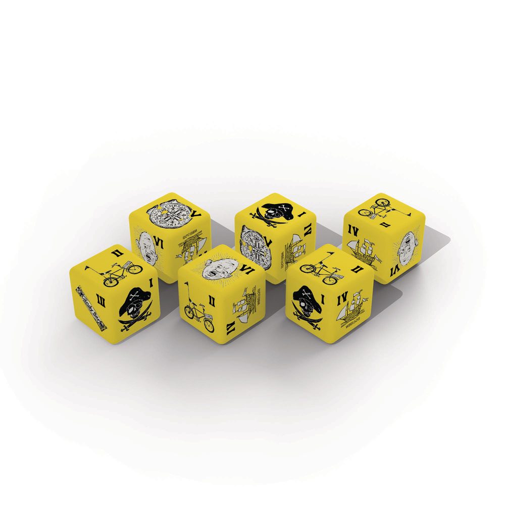 Goonies Dice Set 6D6 (6)